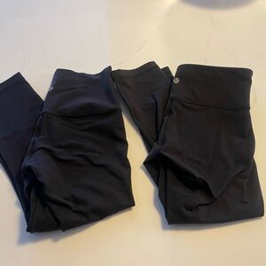 lululemon athletica Black Leggings Bumdle Size:6